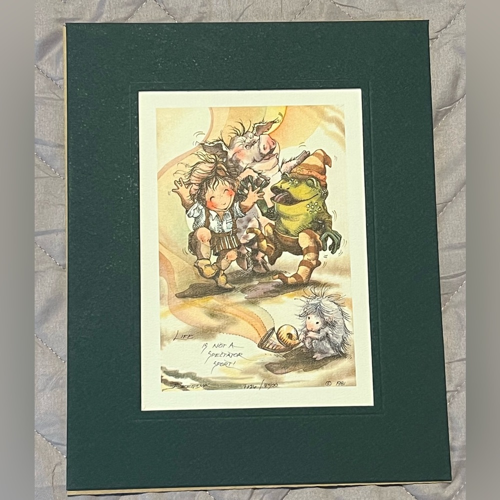 Jody Bergsma Print (1981)